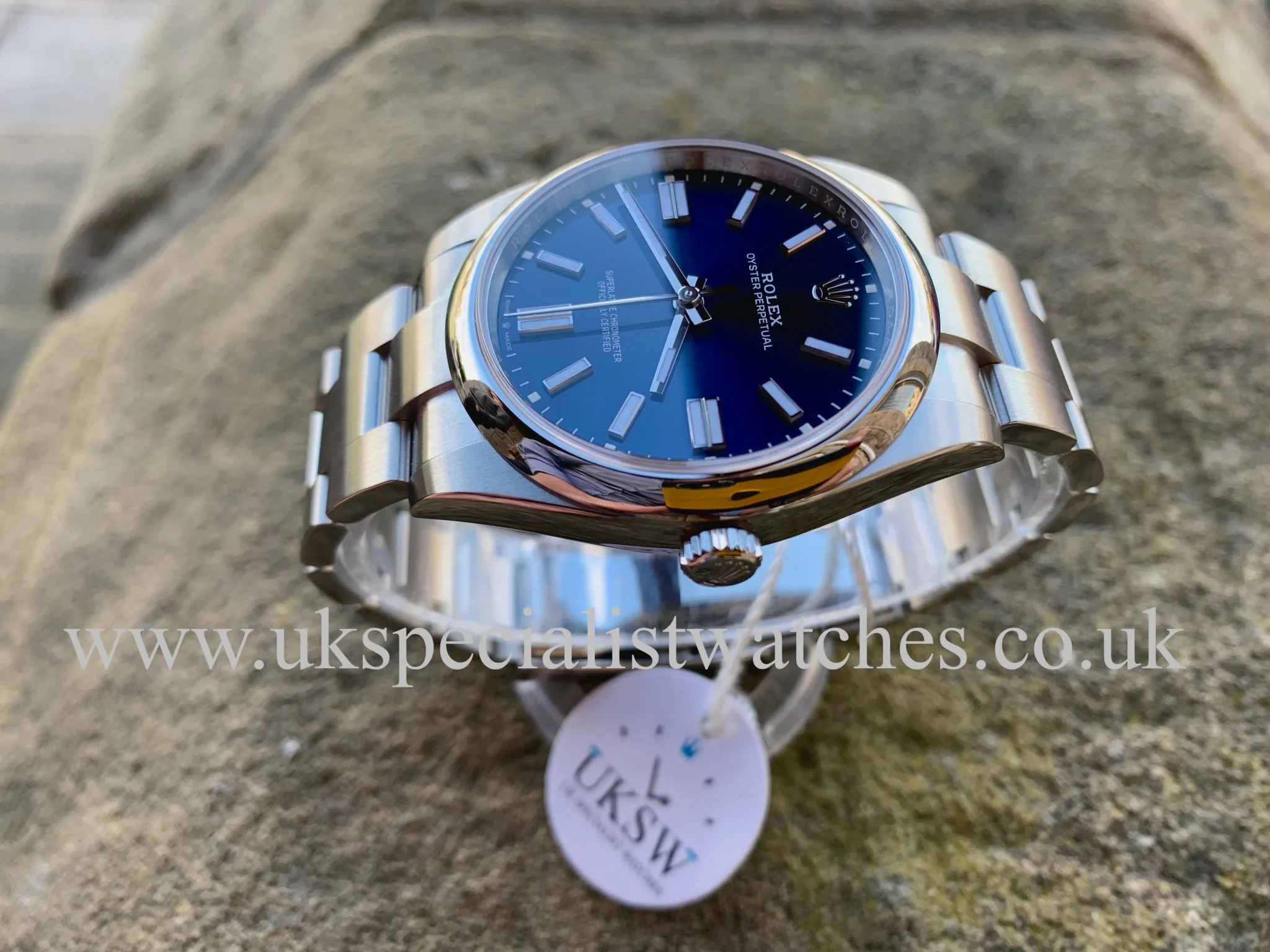 Rolex Oyster Perpetual 41 124300 41mm Stainless steel Blue 4