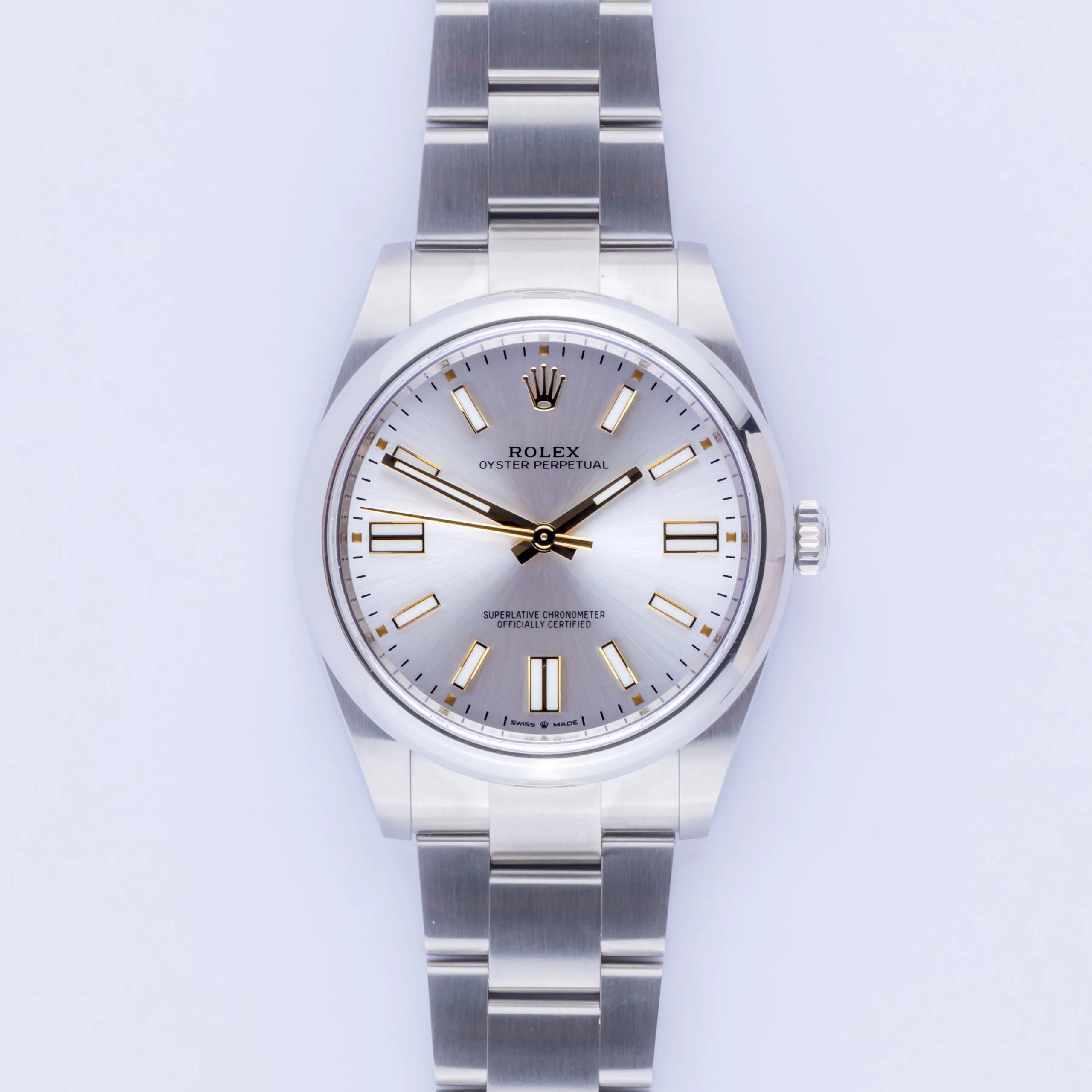 Rolex Oyster Perpetual 41 124300 41mm Stainless steel Silver 2