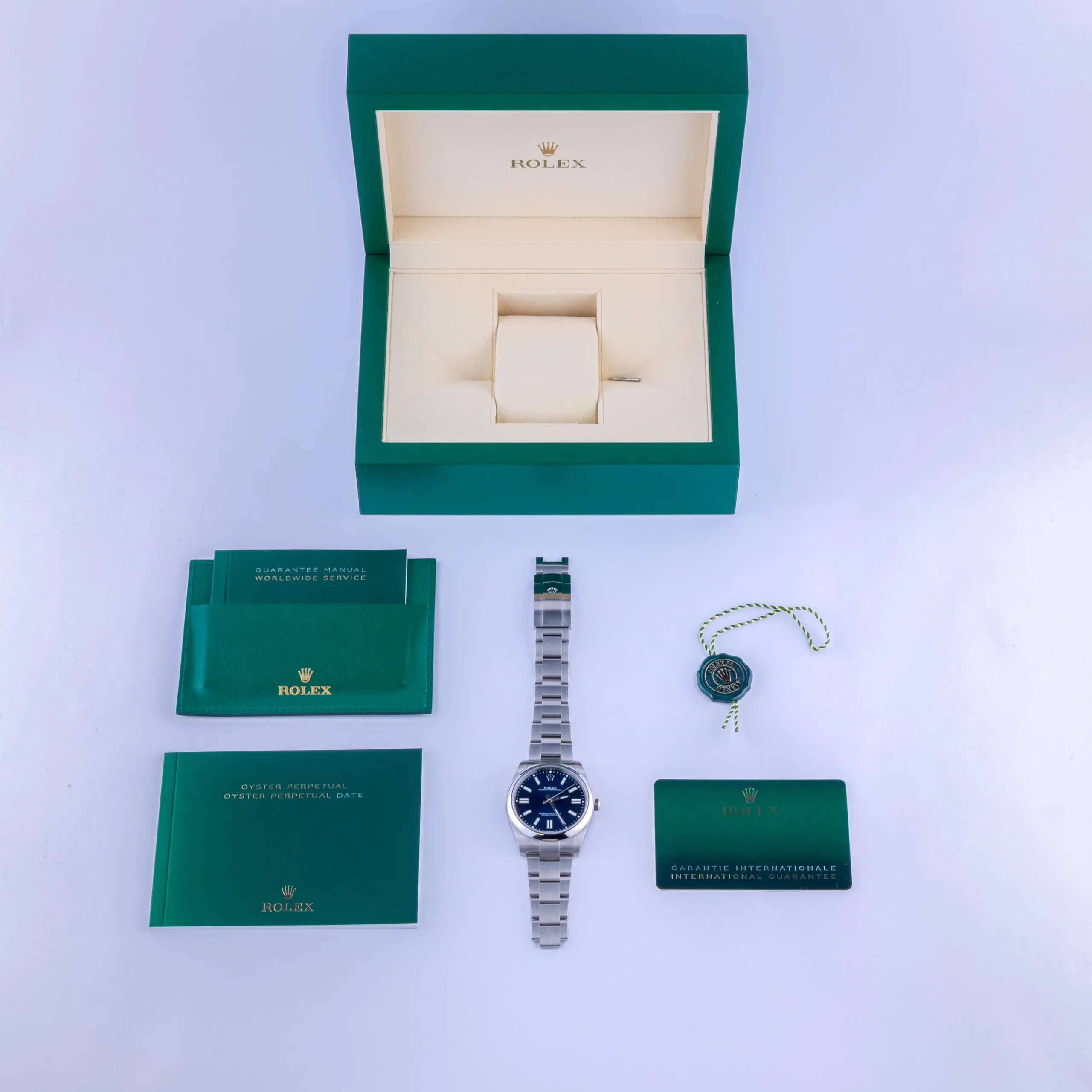 Rolex Oyster Perpetual 41 124300 41mm Stainless steel Blue 7