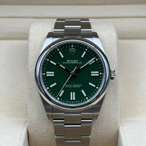 Rolex Oyster Perpetual 41 124300 41mm Stainless steel Green