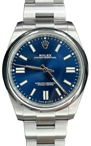 Rolex Oyster Perpetual 41 124300 40mm Stainless steel Blue