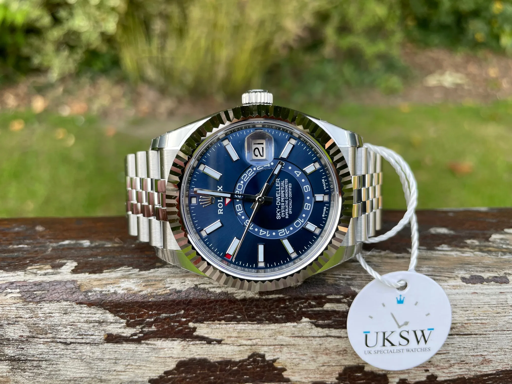 Rolex Sky-Dweller 326934 42mm Stainless steel Blue