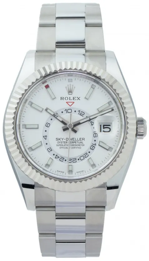 Rolex Sky-Dweller 326934 42mm Stainless steel White