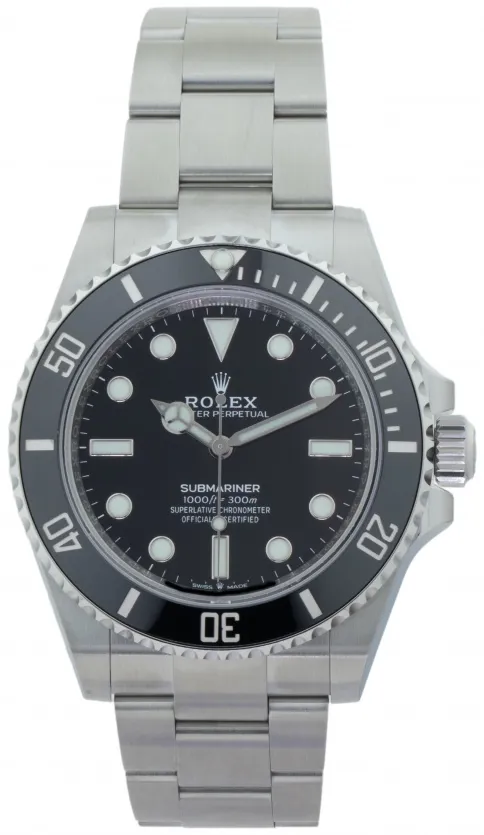 Rolex Submariner 124060 41mm Stainless steel Black