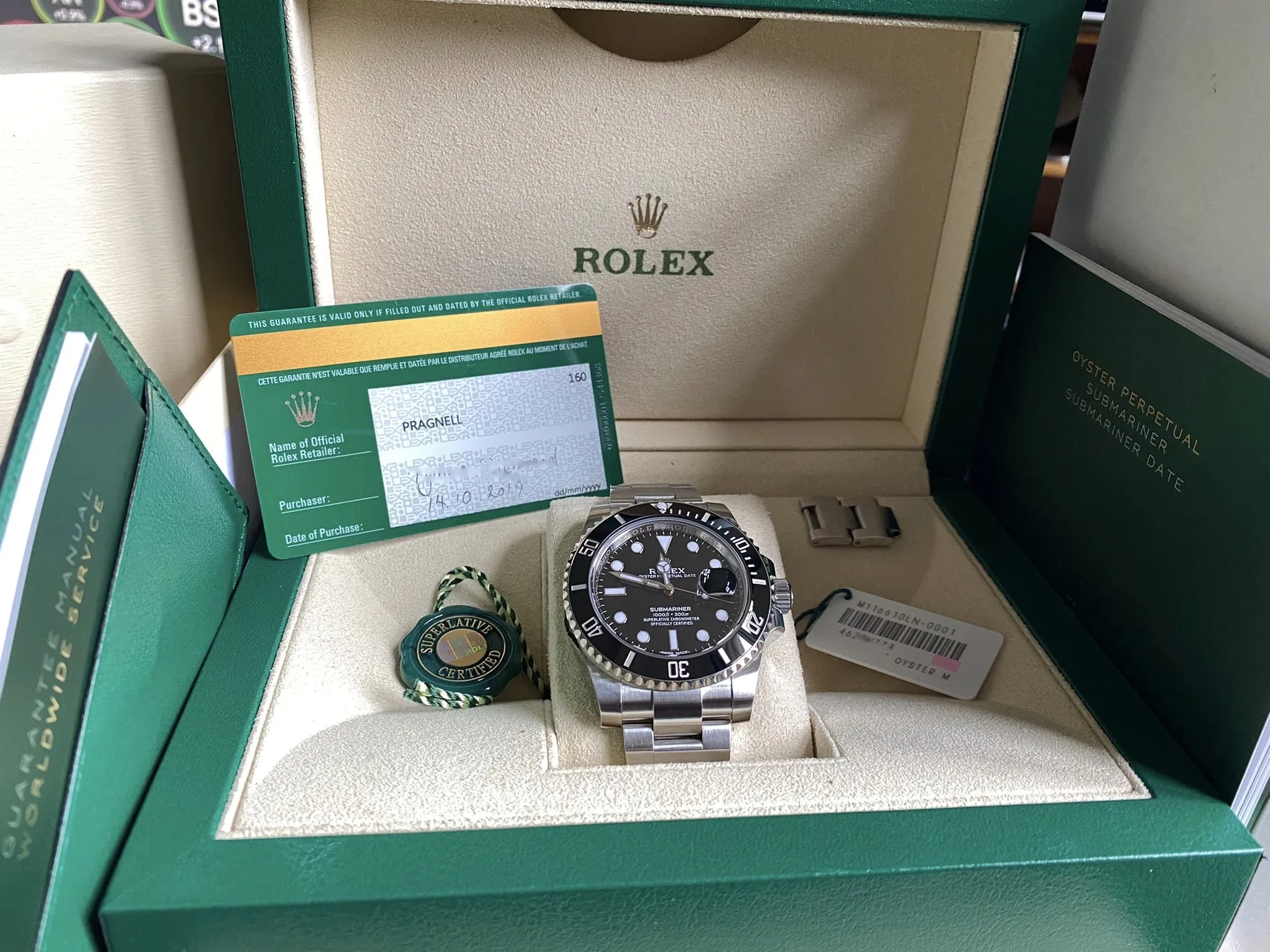 Rolex Submariner 126610LN 41mm Stainless steel Black 4