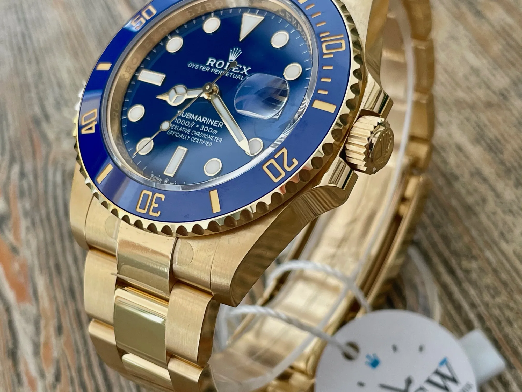 Rolex Submariner 126618LB 41mm Yellow gold Blue 1