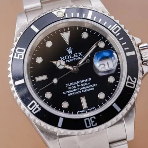 Rolex Submariner 16610LN 40mm Stainless steel Black