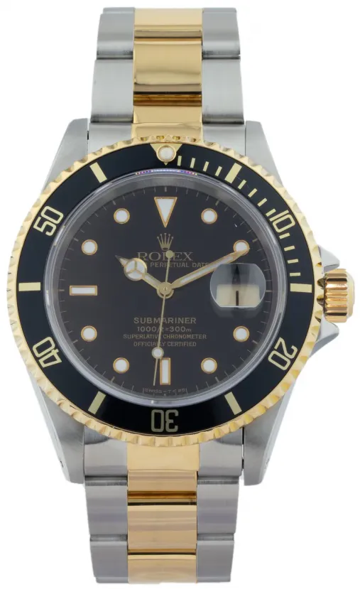 Rolex Submariner 16613 40mm Stainless steel Black