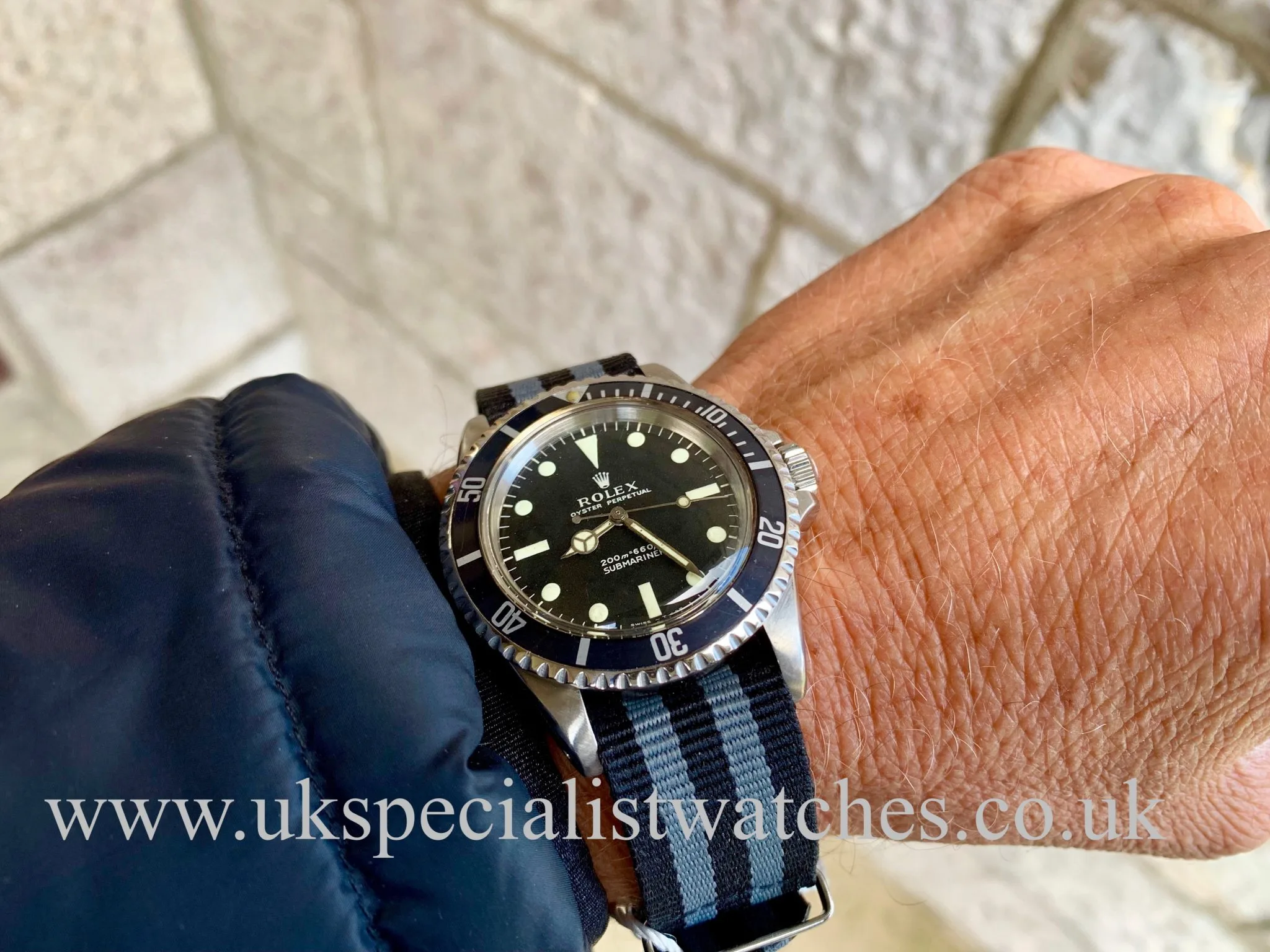 Rolex Submariner 5513 40mm Stainless steel Black 6