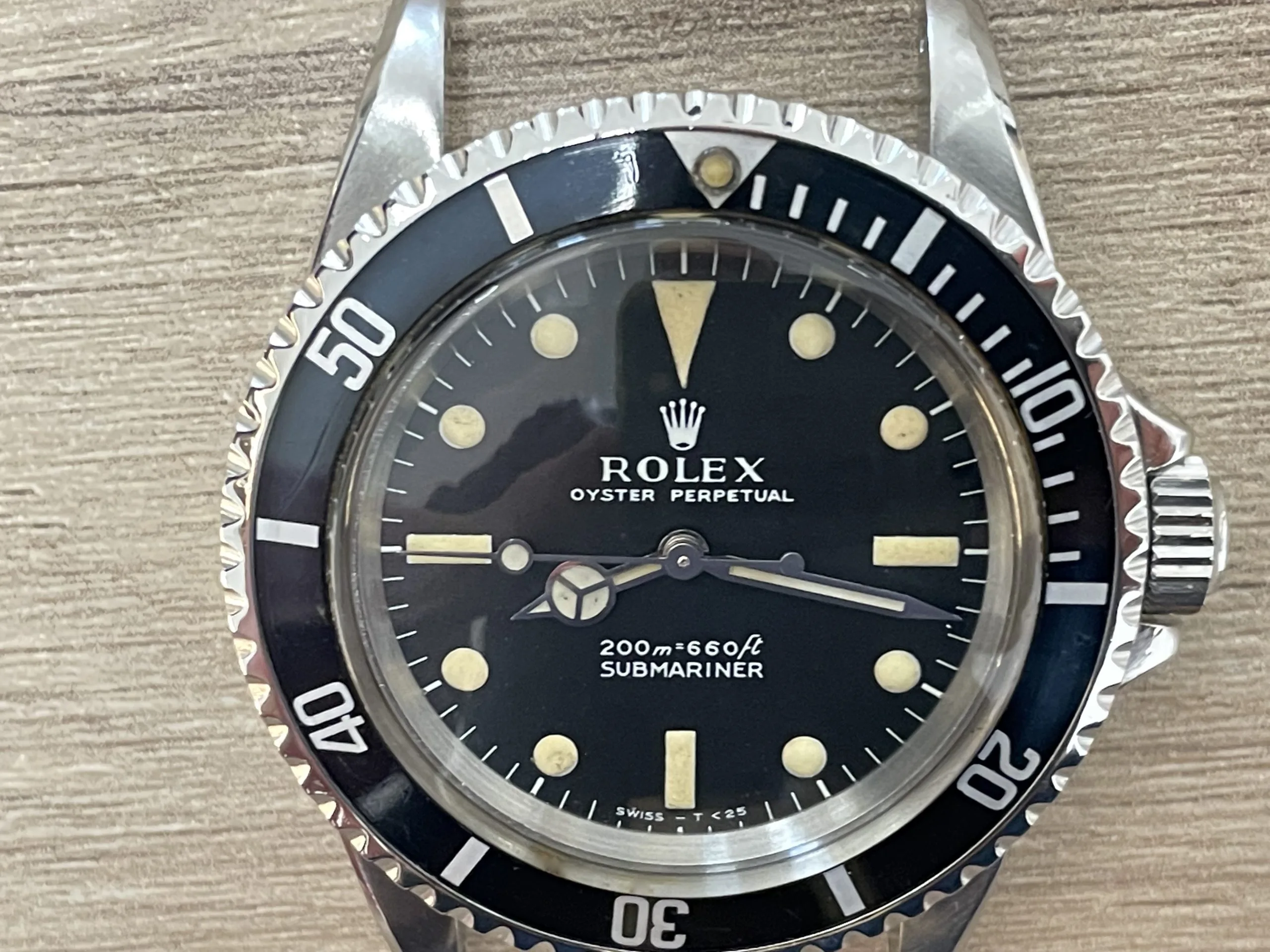 Rolex Submariner 5513 40mm Stainless steel Black 6