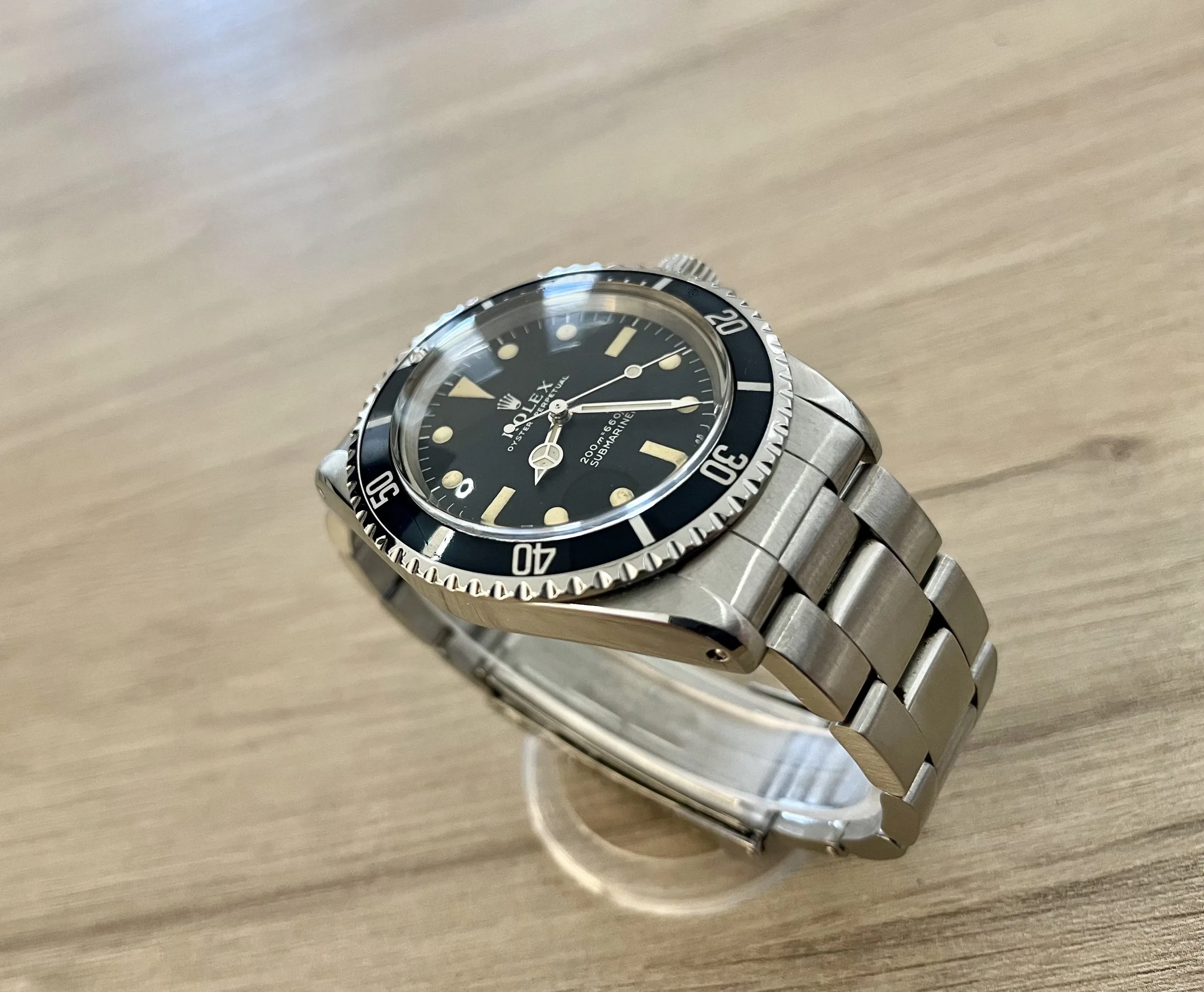 Rolex Submariner 5513 40mm Stainless steel Black 8