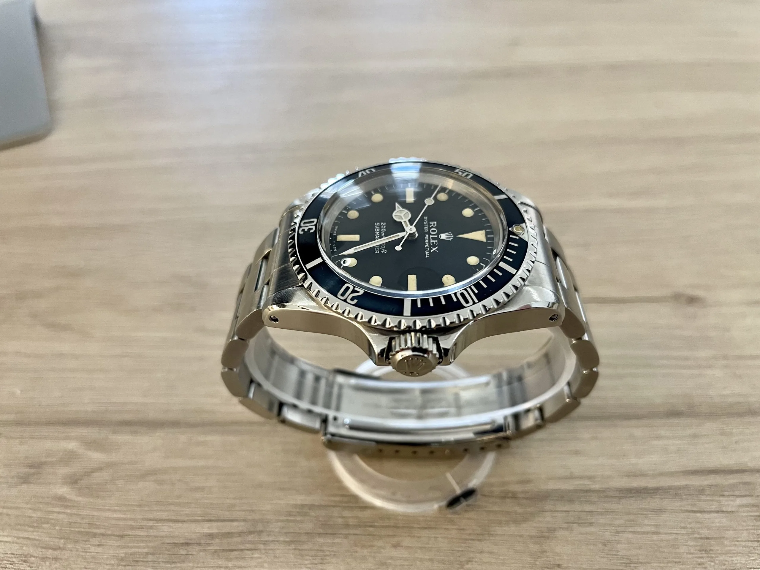 Rolex Submariner 5513 40mm Stainless steel Black 2