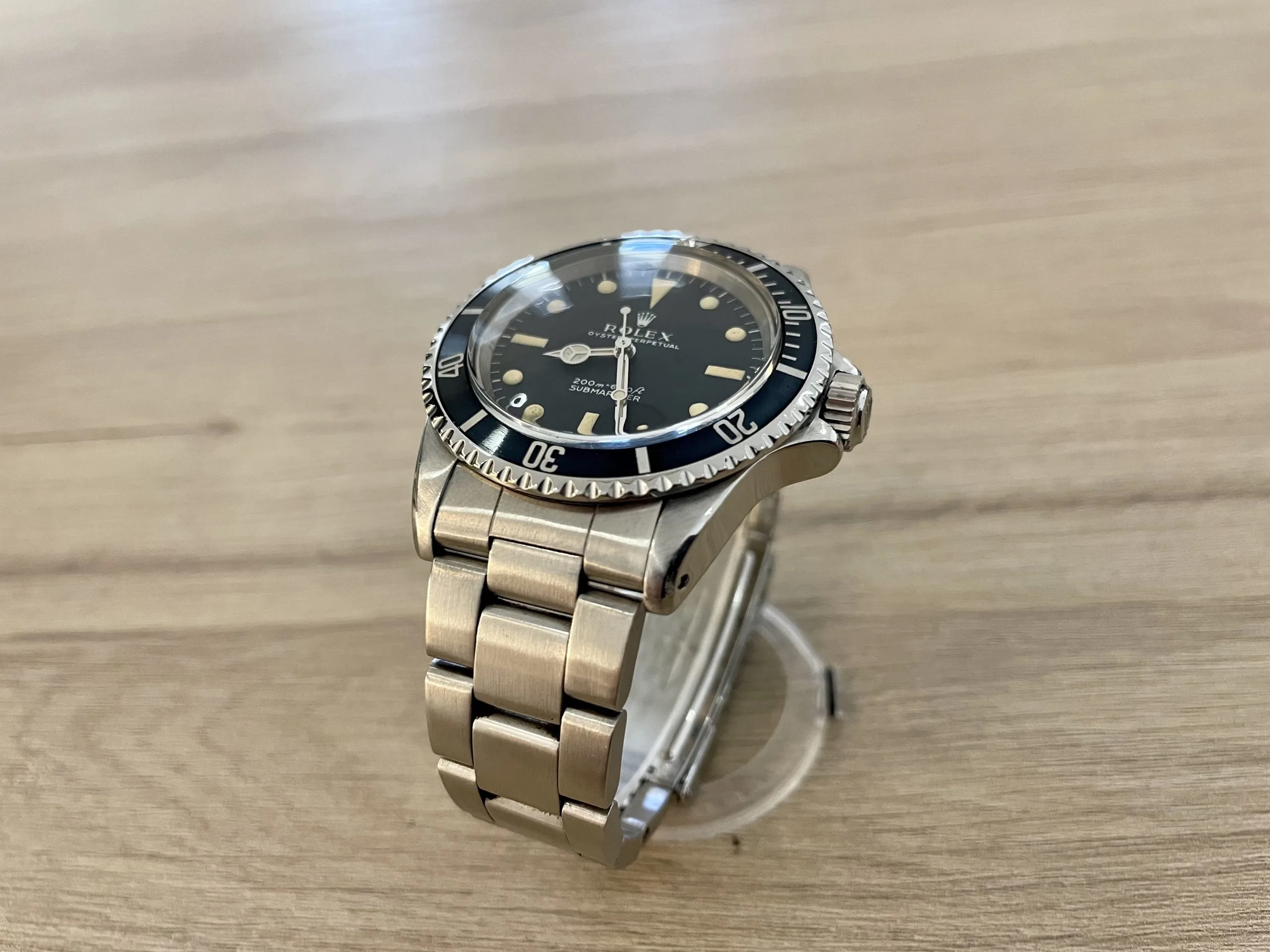 Rolex Submariner 5513 40mm Stainless steel Black 10