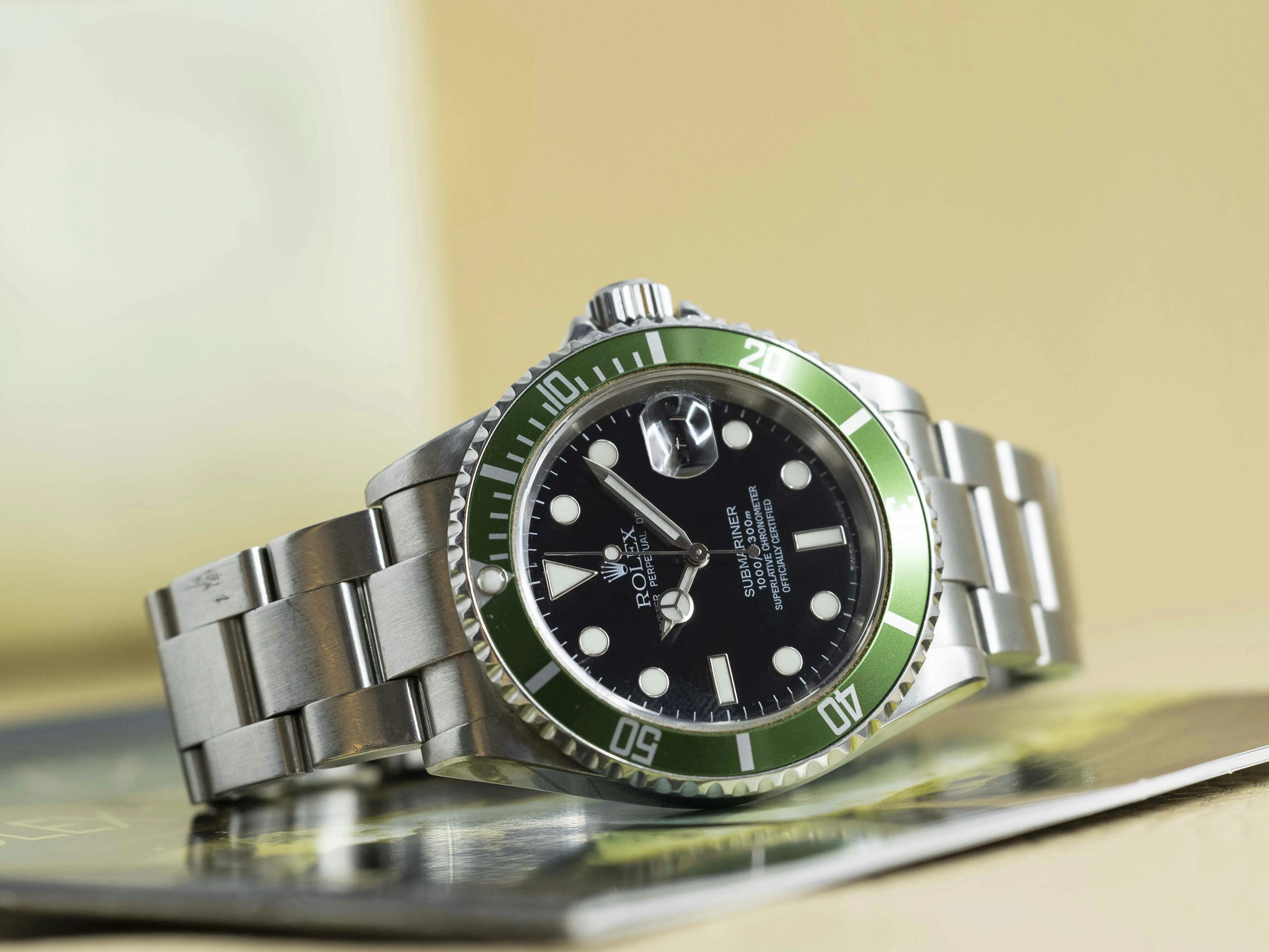 Rolex Submariner 16610LV 40mm Stainless steel Black 1