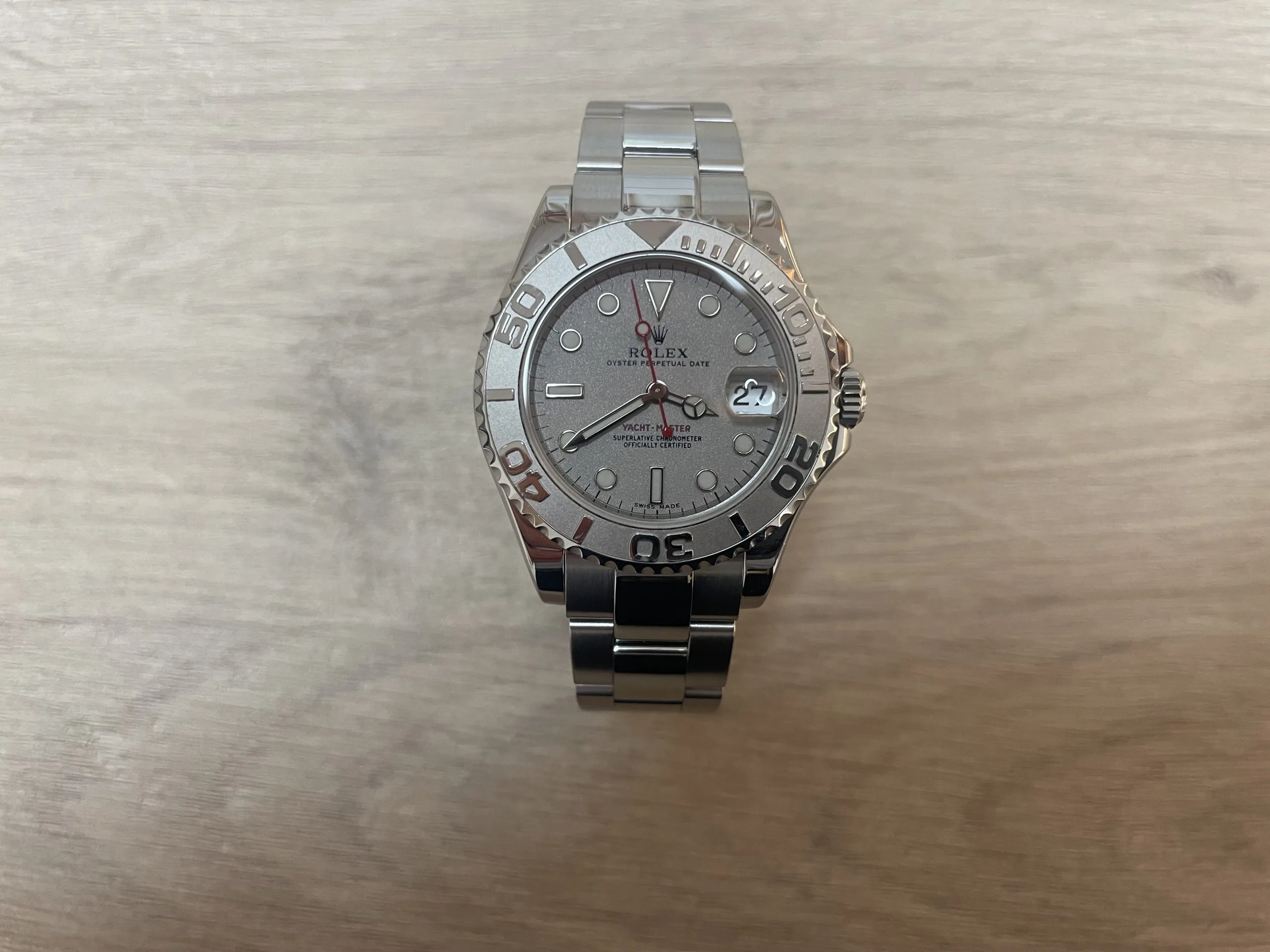 Rolex Yacht-Master 168622 35mm Stainless steel Silver 7