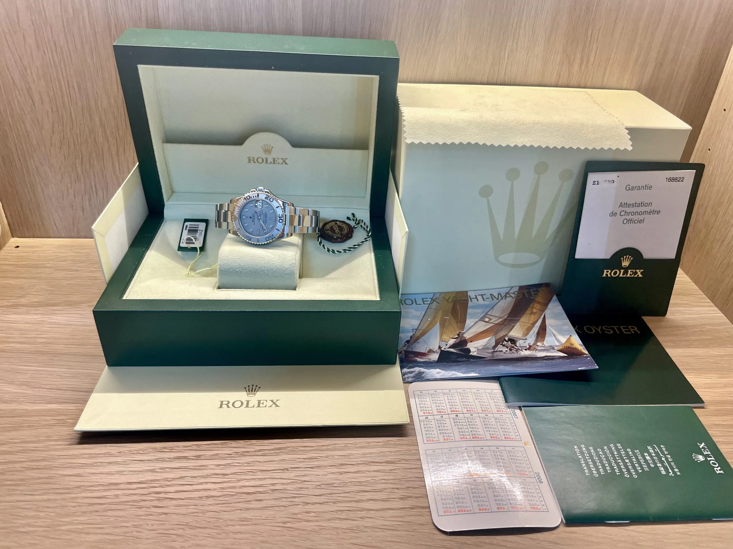 Rolex Yacht-Master 168622 35mm Stainless steel Silver 8