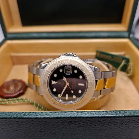 Rolex Yacht-Master 168623 35mm Yellow gold and Stainless steel Blue 8