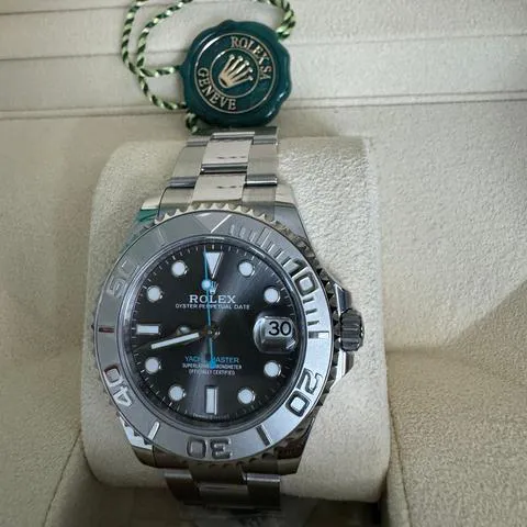 Rolex Yacht-Master 37 268622 37mm Platinum Gray