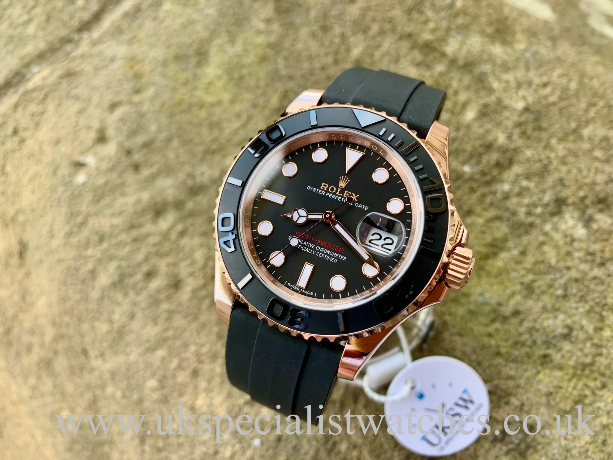 Rolex Yacht-Master 40 116655 40mm Rose gold Black 3