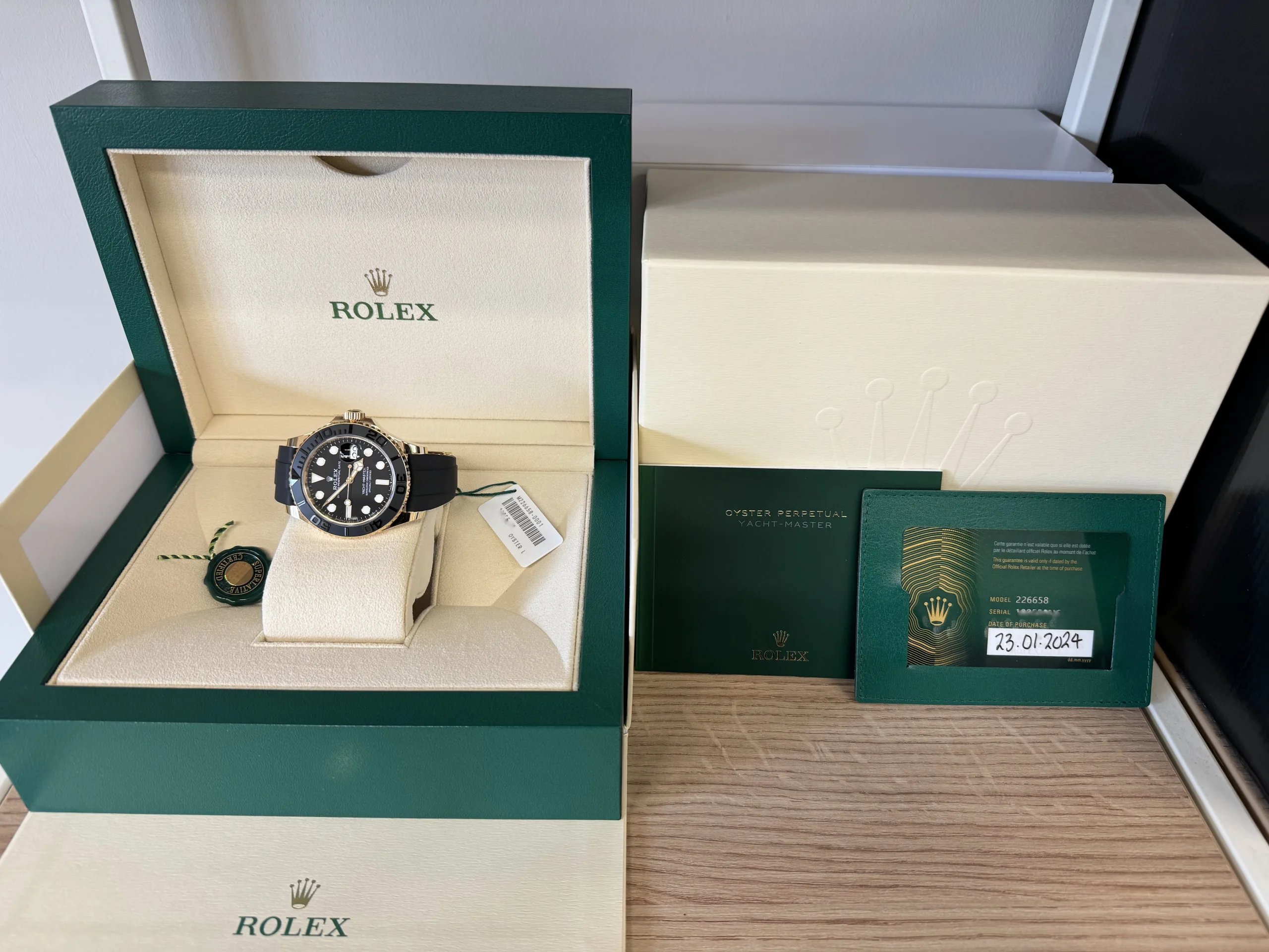 Rolex Yacht-Master 42 226658 42mm Yellow gold Black 5