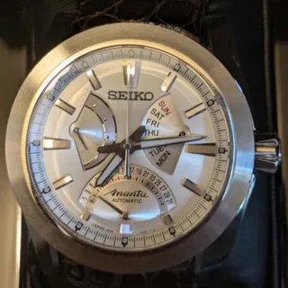 Seiko Ananta SPB015 46mm Stainless steel Champagne