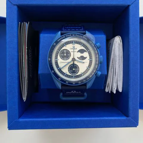 Swatch Moonswatch SO33N700 42mm Ceramic Blue