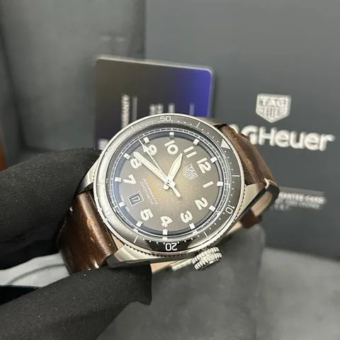 TAG Heuer Autavia WBE5114.FC8266 42mm Stainless steel Black