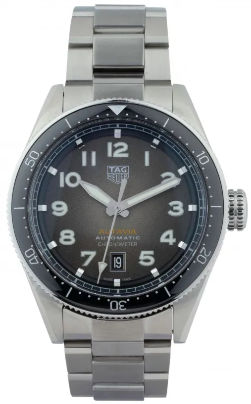 TAG Heuer Autavia WBE5114 43mm Stainless steel Gray