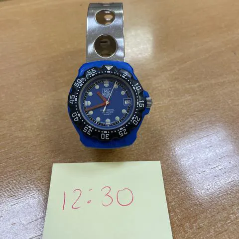 TAG Heuer Formula 1 Quartz 385.513/1 38mm Plastic Blue 8