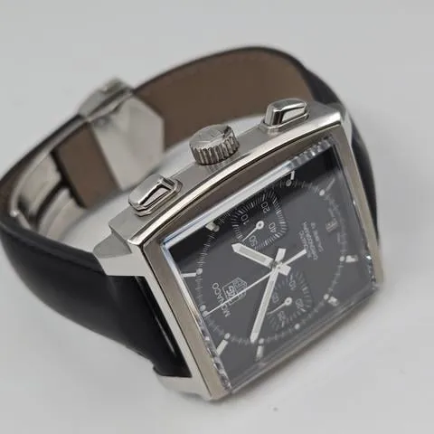 TAG Heuer Monaco CAW2110 39mm Stainless steel Black 5