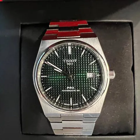 Tissot PRX T137.407.11.091.00 40mm Stainless steel Green