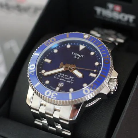 Tissot Seastar 1000 T120.407.11.041.00 43mm Stainless steel Blue