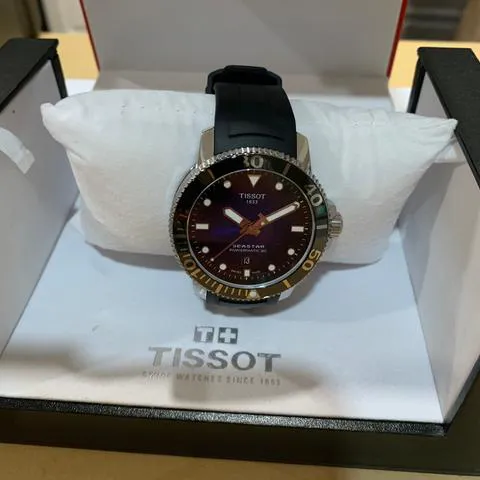 Tissot Seastar 1000 T120.407.17.041.00 43mm Stainless steel Black