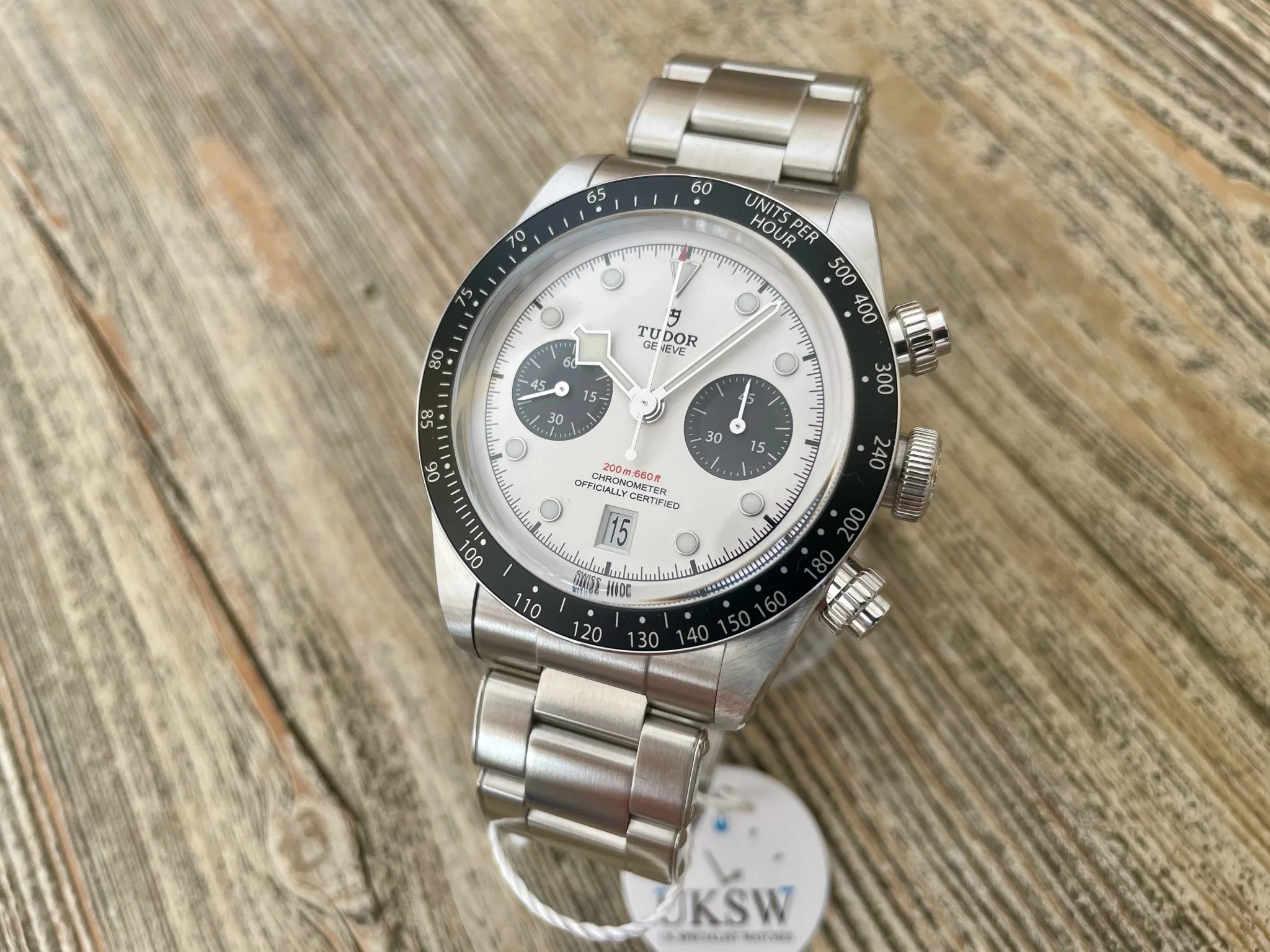 Tudor Black Bay Chronograph 79360N 41mm Stainless steel White 4