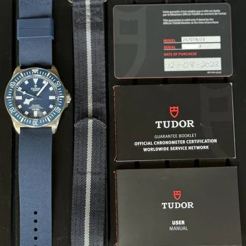 Tudor Pelagos 25707B/22 42mm Titanium Blue 6