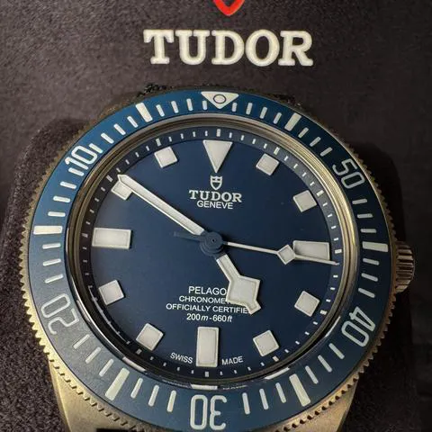 Tudor Pelagos 25707B/22 42mm Titanium Blue 8