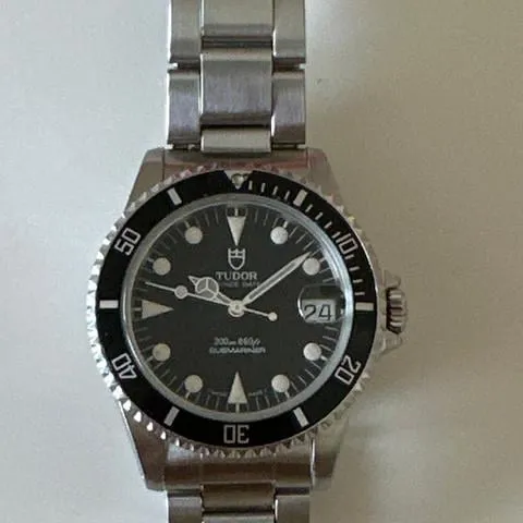 Tudor Submariner 75190 36mm Stainless steel Black