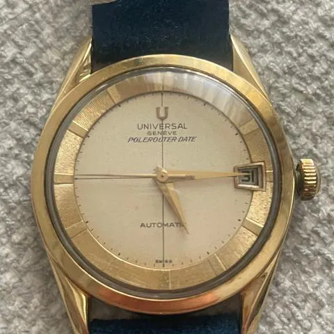 Universal Genève Polerouter 20217 35mm Stainless steel Gold 6