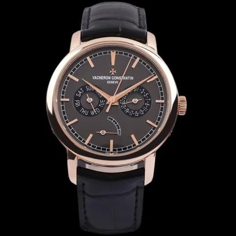 Vacheron Constantin Traditionnelle 85290/000R-B405 39.5mm Rose gold Gray