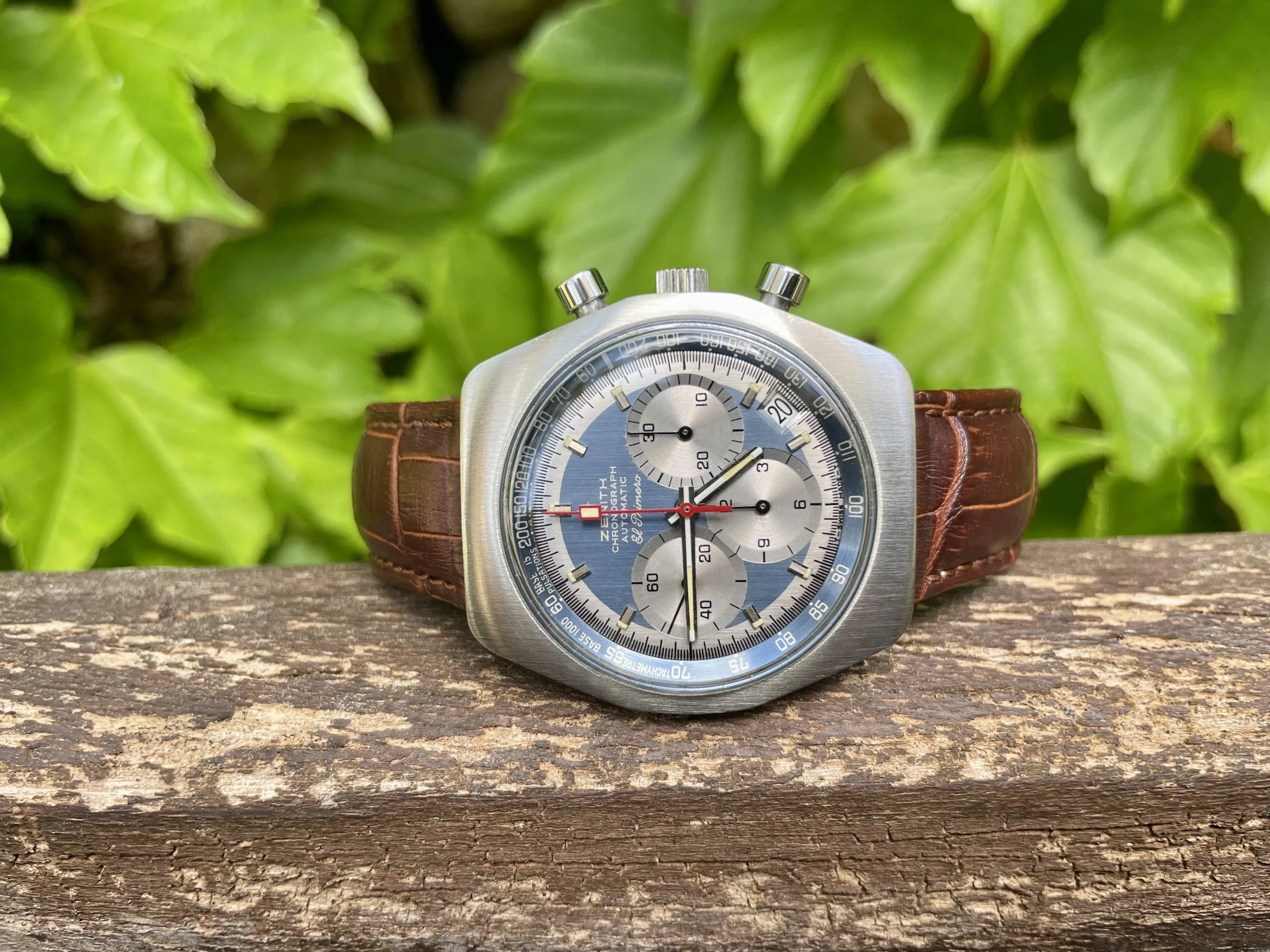 Zenith El Primero A788 Chrome Blue and Silver