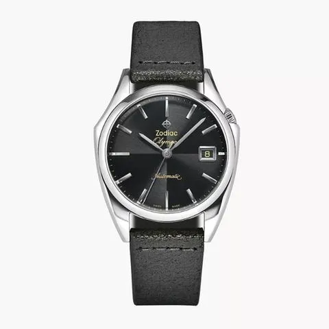 Zodiac Olympos ZO9700 37mm Stainless steel Black 13