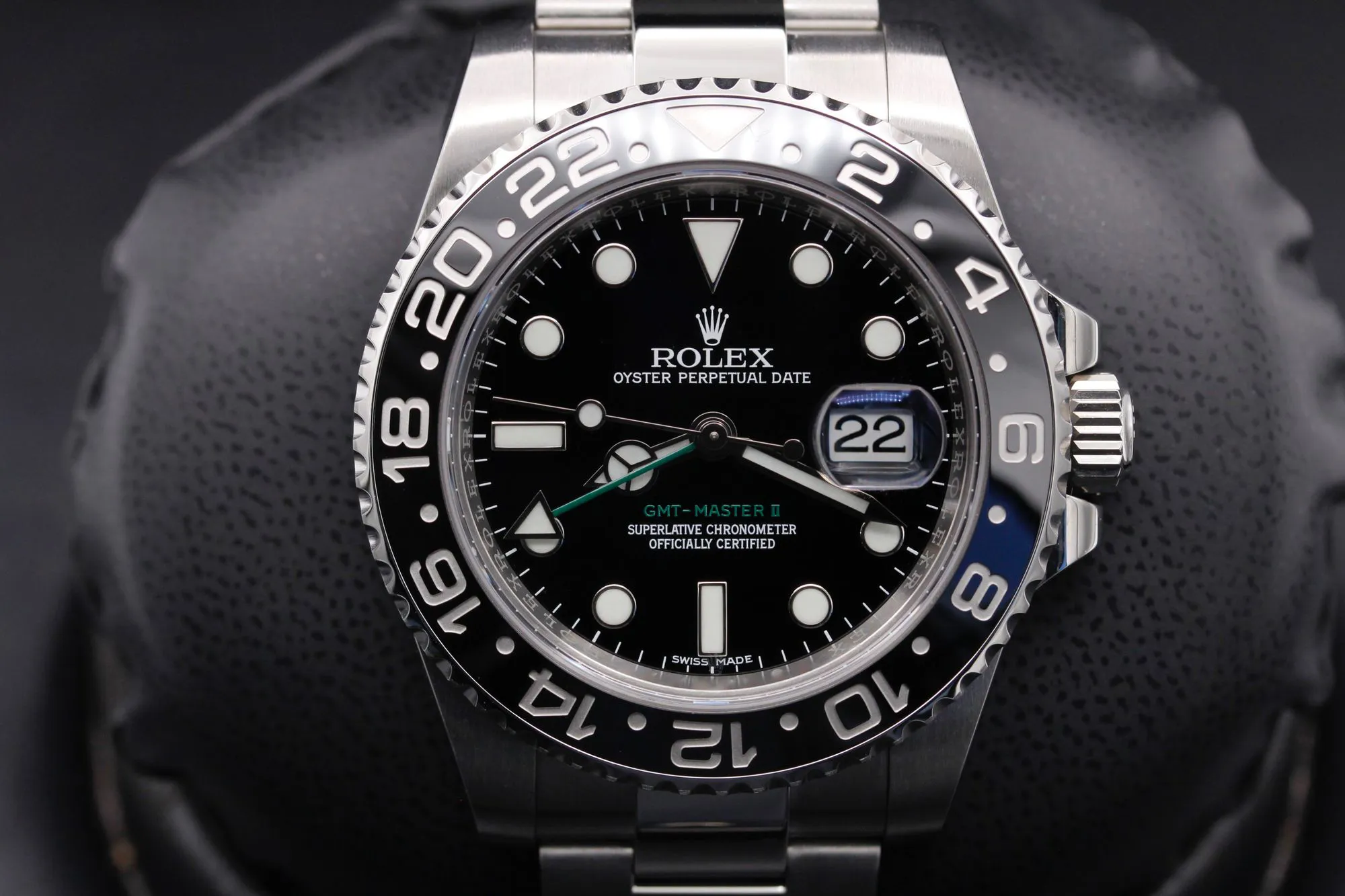 Rolex GMT-Master II 116710LN 40mm Stainless steel Black