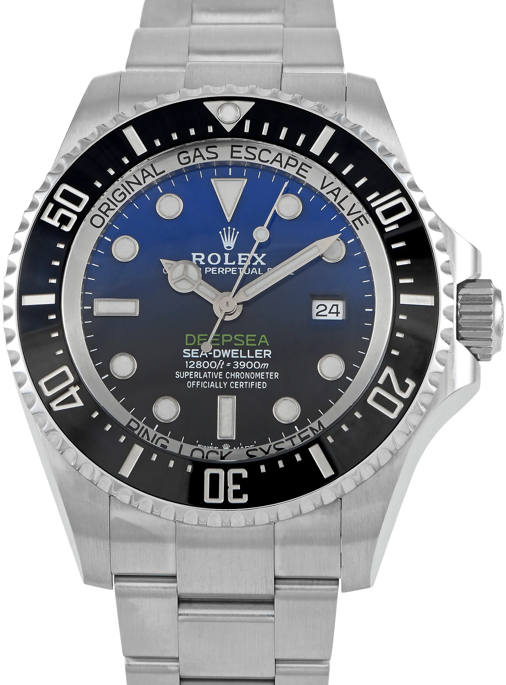 Rolex Sea-Dweller Deepsea 126660 44mm Stainless steel Blue