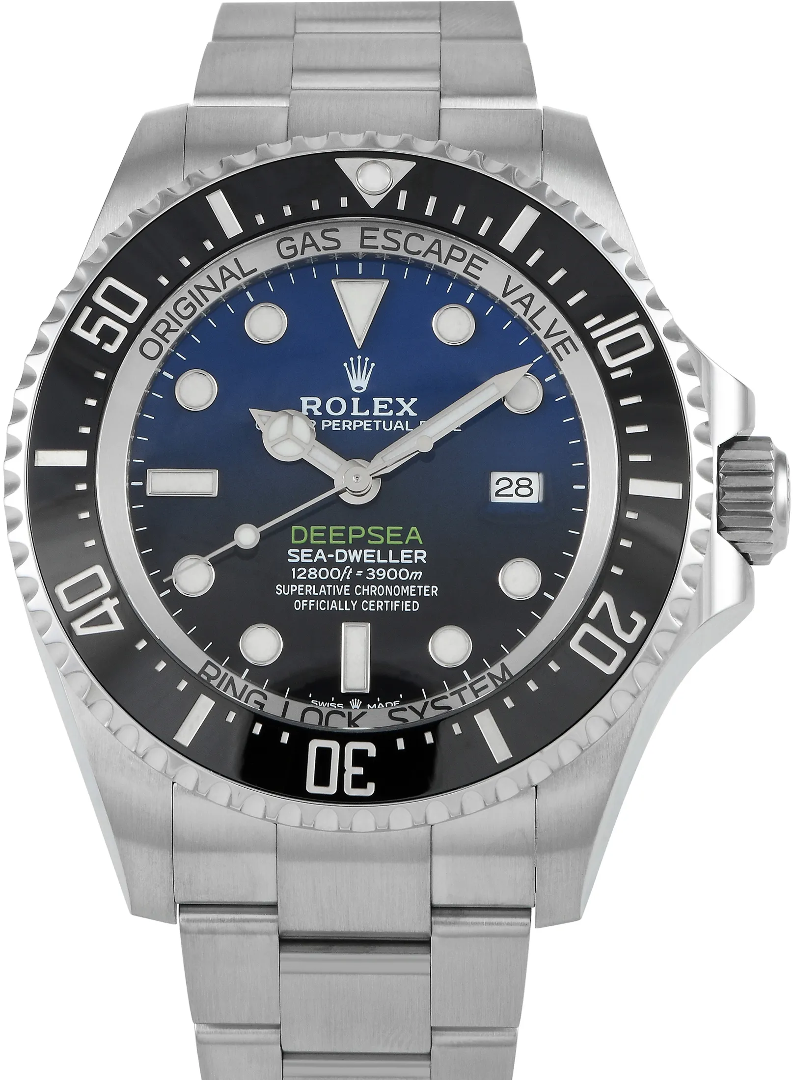 Rolex Sea-Dweller Deepsea 126660 44mm Stainless steel Blue