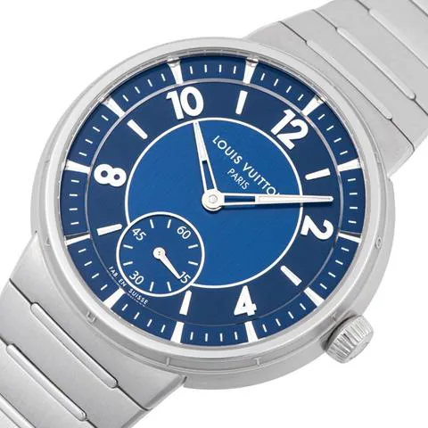 Louis Vuitton Tambour W1ST20 40mm Stainless steel Blue 1