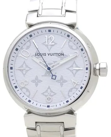 Louis Vuitton QA114Z 41mm Stainless steel White