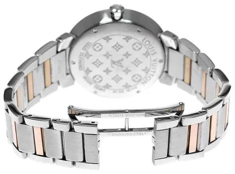 Louis Vuitton Q1H00 33mm Silver 2