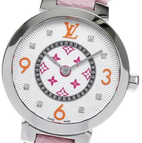 Louis Vuitton QA146 28mm Stainless steel Silver