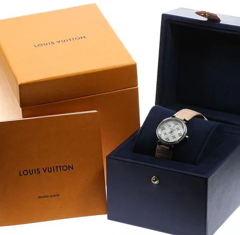 Louis Vuitton QA109 28mm Stainless steel White 7