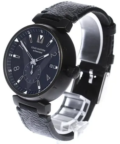 Louis Vuitton Q1D22 41mm Stainless steel Black 1